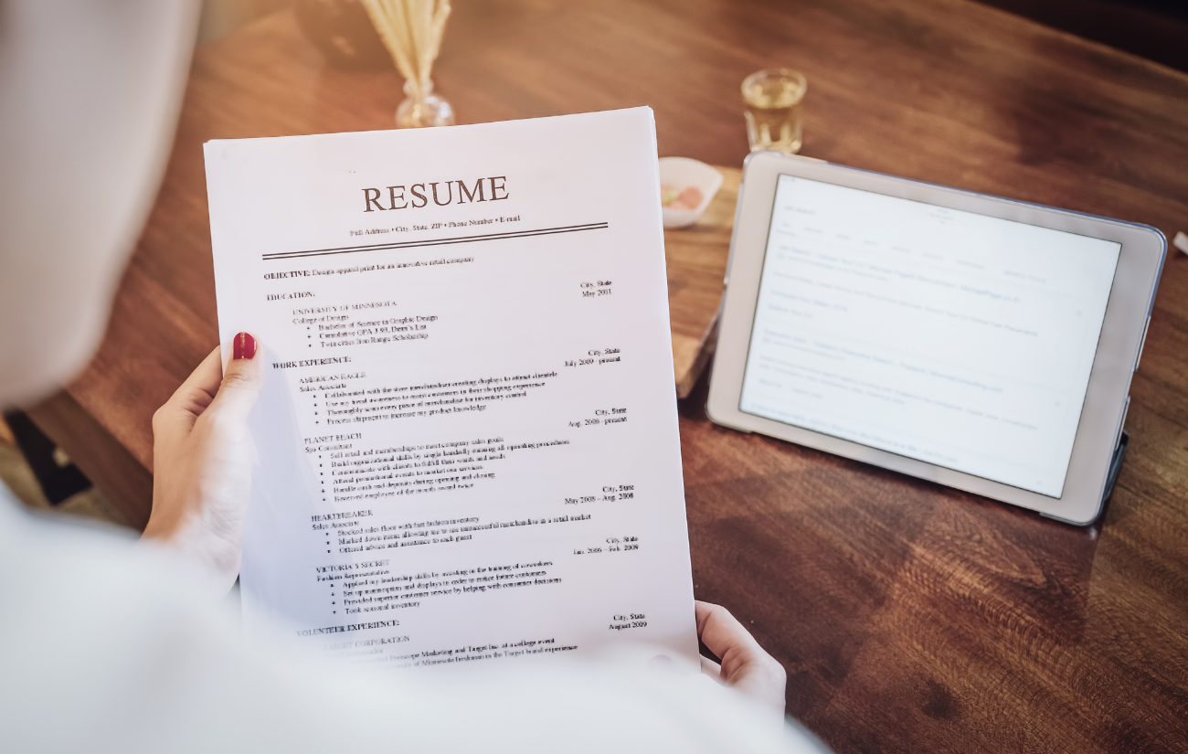 Basics of a Resume