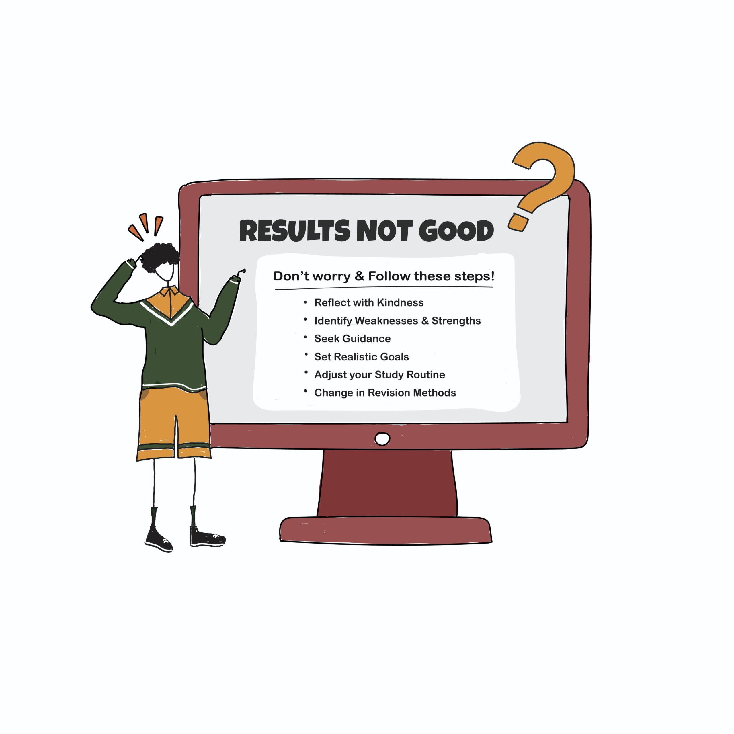 What to do if your pre-mock results are not good?